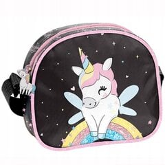 Õlakott tüdrukutele Paso Rainbow Unicorn PP23UI-401, 18x15x6 cm цена и информация | Аксессуары для детей  | kaup24.ee