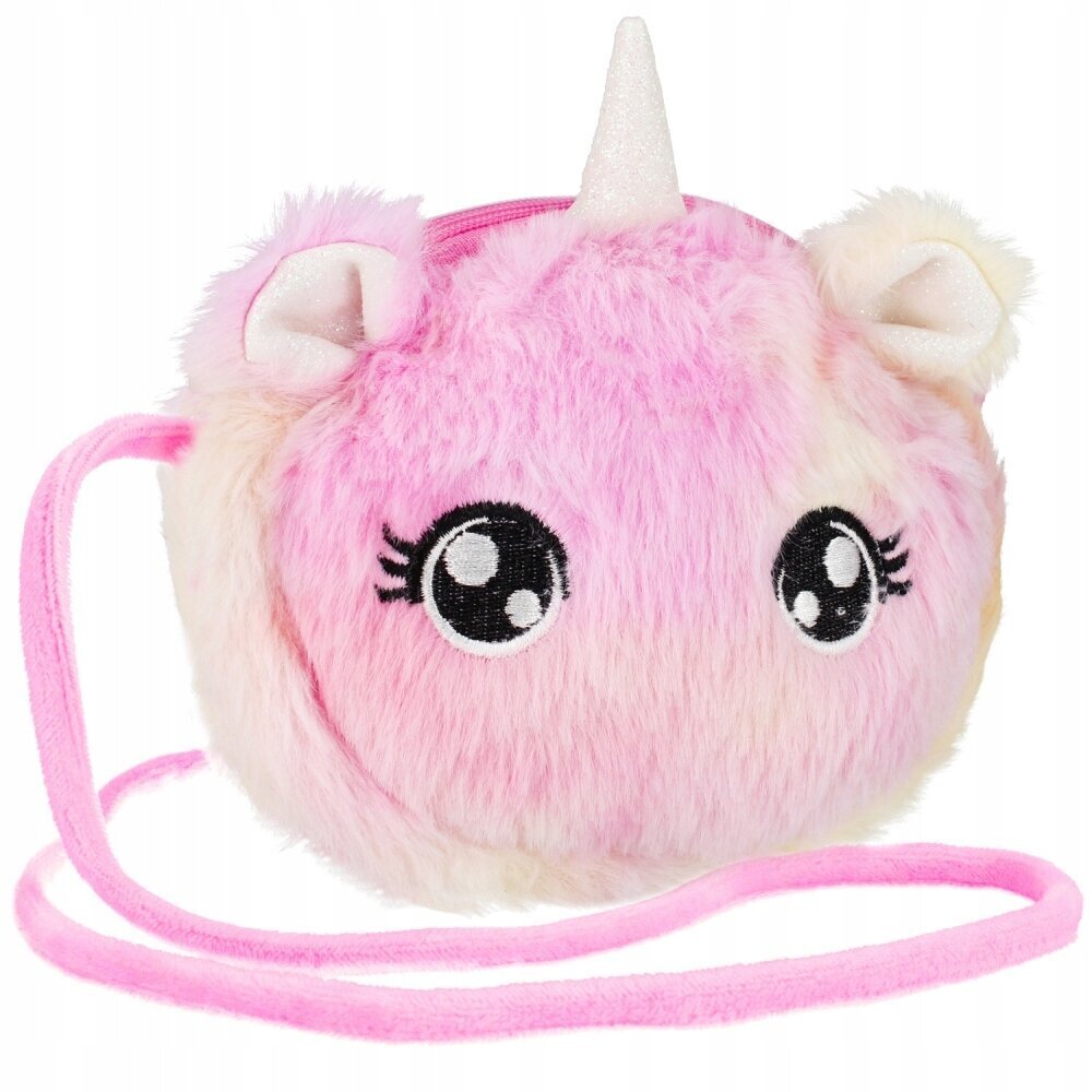 Õlakott tüdrukutele Starpak Unicorn Ombre Pink 481522, 15x15x5 cm цена и информация | Laste aksessuaarid | kaup24.ee