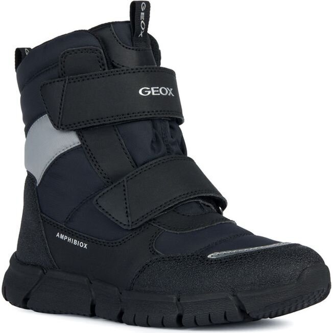 Geox laste saapad poistele Flexyper abx Booties, must цена и информация | Laste saapad | kaup24.ee