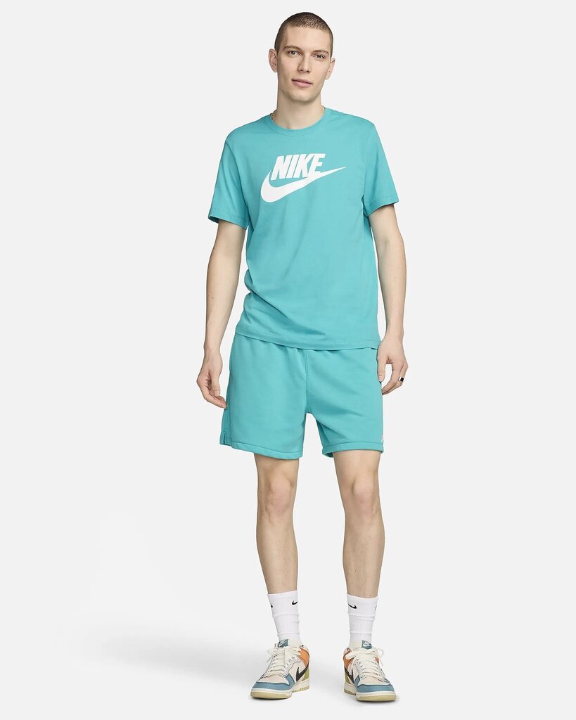 T-särk meestele Nike AR5004*345, sinine цена и информация | Meeste T-särgid | kaup24.ee