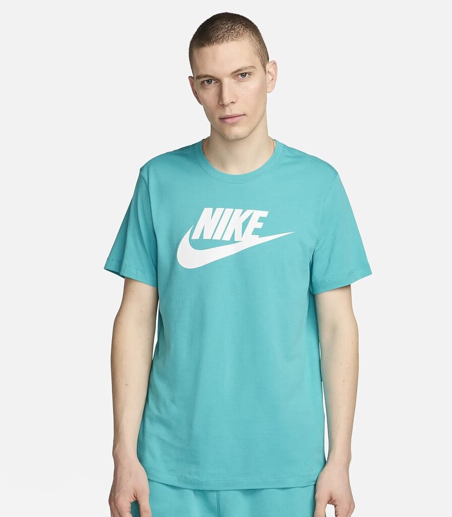 T-särk meestele Nike AR5004*345, sinine цена и информация | Meeste T-särgid | kaup24.ee