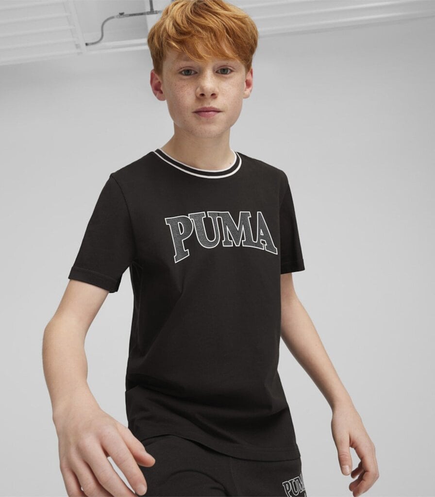 T-särk poistele Puma 679259*01, must цена и информация | Poiste särgid | kaup24.ee