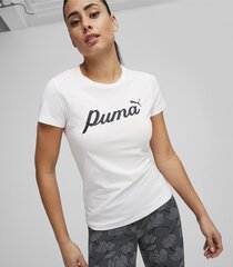 Puma женская футболка 679315*02, белый/черный 4099685491681 цена и информация | Женские футболки | kaup24.ee