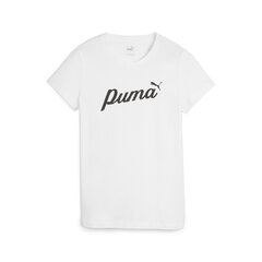 Puma женская футболка 679315*02, белый/черный 4099685491681 цена и информация | Женские футболки | kaup24.ee