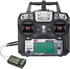 Контроллер Flysky FS-i6X 10CH  цена и информация | Смарттехника и аксессуары | kaup24.ee