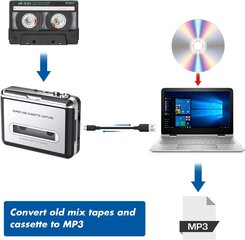 Kassettlindi CD-muundur DigitNow BR602 hind ja info | Raadiod ja äratuskellad | kaup24.ee