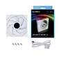 Lian Li Uni TL LCD 140 White (14TLLCD1W) цена и информация | Arvuti ventilaatorid | kaup24.ee