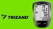 Juhtmeta rattakompuuter Trizand LR18667, must hind ja info | Rattakompuutrid, spidomeetrid | kaup24.ee