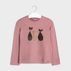 Mayoral Särk tüdrukule, roosa цена и информация | Рубашки для девочек | kaup24.ee