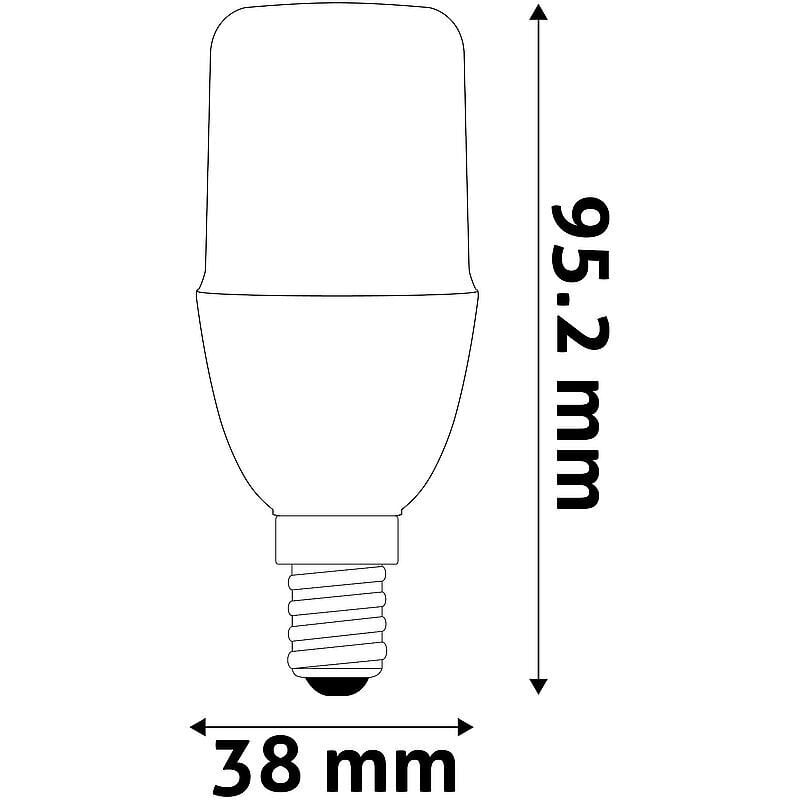 LED lamp Avide 7W T37 E14 6400K hind ja info | Lambipirnid, lambid | kaup24.ee