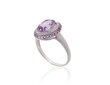 Punasest kullast sõrmus briljandiga Diamond Sky "Amethyst Greatness", proov 585 DS01G704 цена и информация | Sõrmused | kaup24.ee