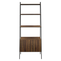 Raamaturiiul Walker Edison Industrial Dark Walnut hind ja info | Riiulid | kaup24.ee