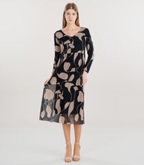 Zabaione женское платье CASSI KL*D4101, черный/бежевый 4067218676454 цена и информация | Платья | kaup24.ee