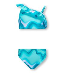 Only tüdrukute ujumistrikoo 15316145*01, sinine hind ja info | Tüdrukute trikood | kaup24.ee