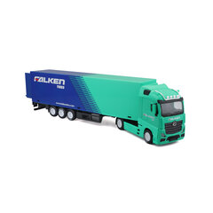 Haagisega veoauto BBurago 1:43 M-B Actros Gigaspace, 18-31460/18-31480 цена и информация | Игрушки для мальчиков | kaup24.ee