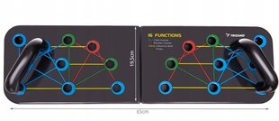 Treeningkäepidemetega laud Trizand 14201 цена и информация | Упоры для отжиманий | kaup24.ee