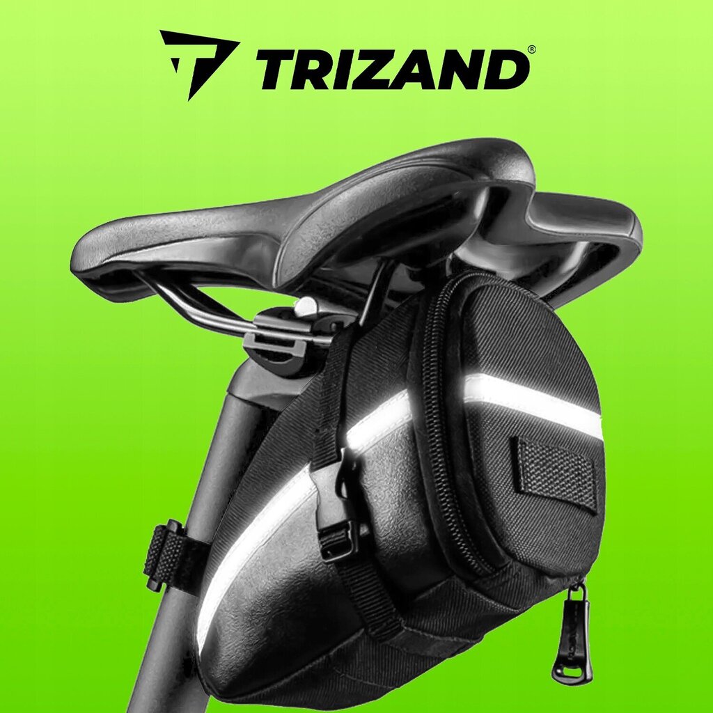 Jalgrattakott Trizand SR014094, 1,5 l, must hind ja info | Muud jalgratta tarvikud | kaup24.ee