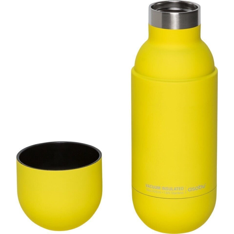 Asobu termospudel Orb Bottle kollane, 0.46 L hind ja info | Joogipudelid | kaup24.ee
