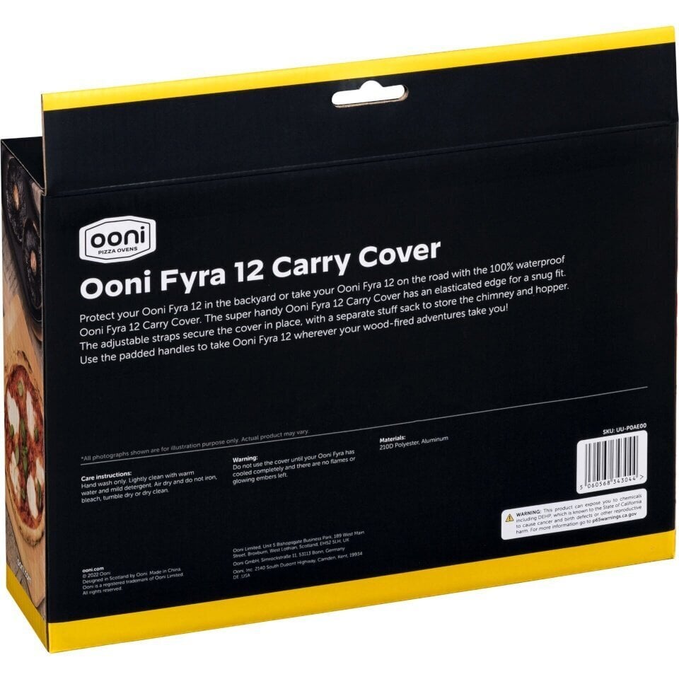 Grillikate Ooni Fyra 12 Carry Cover цена и информация | Grillitarvikud ja grillnõud | kaup24.ee