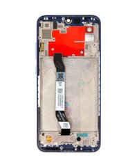 LCD Display + Touch Unit + Front Cover for Xiaomi Redmi Note 8T Blue No Logo цена и информация | Запчасти для телефонов и инструменты для их ремонта | kaup24.ee