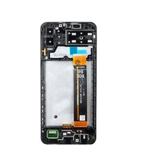 LCD display + Touch Unit + Front Cover Samsung A135F Galaxy A13 Black цена и информация | Запчасти для телефонов и инструменты для их ремонта | kaup24.ee