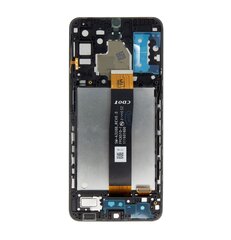 LCD display + Touch Unit + Front Cover for Samsung A326 Galaxy A32 5G Black (Version CDOT) цена и информация | Запчасти для телефонов и инструменты для их ремонта | kaup24.ee