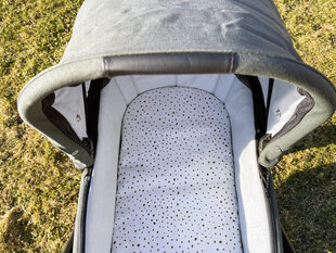 Хлопковая простынь BabyColors, 33x80см цена и информация | Аксессуары для колясок | kaup24.ee