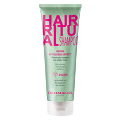 Šampoon Dermacol Hair Ritual Grow & Volume Shampoo, 250 ml hind ja info | Šampoonid | kaup24.ee