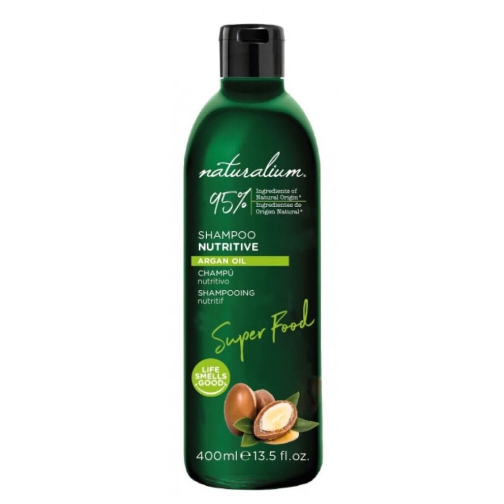 Toitev šampoon Naturalium Super Food Argaaniõli, 400 ml hind ja info | Šampoonid | kaup24.ee