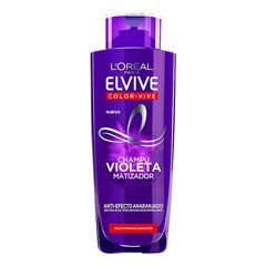 Šampoon värvitud juustele Elvive Color-vive Violeta L'Oreal Make Up, 200 ml цена и информация | Шампуни | kaup24.ee