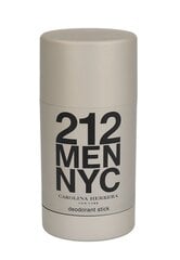 <p>Дезодорант Carolina Herrera 212 NYC Men для мужчин, 75 мл</p>
 цена и информация | Мужская парфюмированная косметика | kaup24.ee