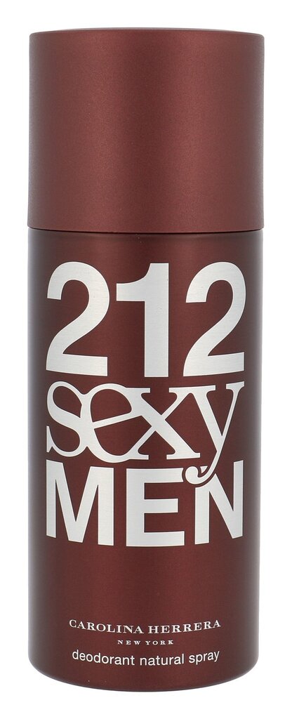 Carolina Herrera 212 Sexy Men deodorant meestele 150 ml цена и информация | Lõhnastatud kosmeetika meestele | kaup24.ee