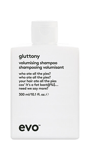 Shampoo Evo Gluttony Volumising Shampoo, 300 ml цена и информация | Šampoonid | kaup24.ee