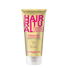 Palsam Dermacol Hair Ritual Diamond Shine & Super Blonde Conditioner, 200 ml цена и информация | Бальзамы, кондиционеры | kaup24.ee