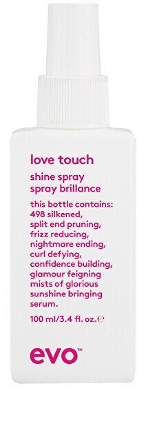 Juuksesprei EVO Love Touch Shine Spray, 100 ml цена и информация | Juuksepalsamid | kaup24.ee