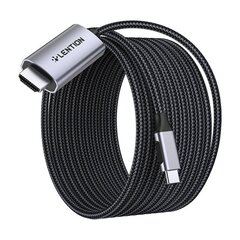 Lention USB-C to 4K60Hz HDMI cable, 3m (silver) цена и информация | Borofone 43757-uniw | kaup24.ee