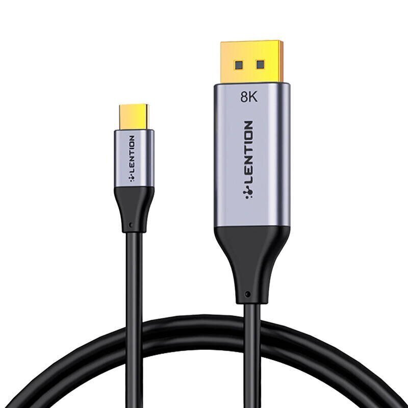 Lention DisplayPort cable цена и информация | Mobiiltelefonide kaablid | kaup24.ee