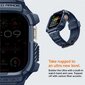 Spigen Rugged Armor Pro case Apple Watch Ultra 1 | 2 (49 mm), navy blue hind ja info | Nutikellade ja nutivõrude tarvikud | kaup24.ee