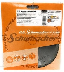 Puidulõikekettad Ø184 x 2,4/1,4 x 16mm, Z-22 H.O Schumacher+Sohn hind ja info | Käsitööriistad | kaup24.ee