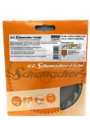 Puidulõikeketas Ø160 x 2,4/1,4 x 16mm, Z-20, H.O Schumacher+Sohn hind ja info | Käsitööriistad | kaup24.ee