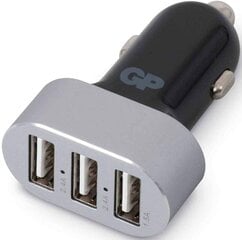GP USB autolaadija kiirlaadimine CC61 3xUSB, 31.5W hind ja info | Mobiiltelefonide laadijad | kaup24.ee