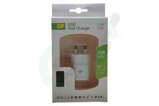 USB laadija GP WA11 1.2A 6W цена и информация | Зарядные устройства для телефонов | kaup24.ee