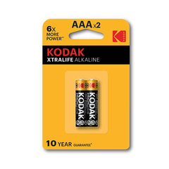 Patareid Kodak XTRALIFE AAA 1.5V 20 tk цена и информация | Батарейки | kaup24.ee