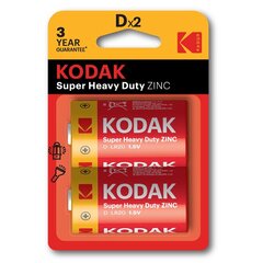 Patareid Kodak R20 / D 1.5Vm 24tk цена и информация | Батарейки | kaup24.ee