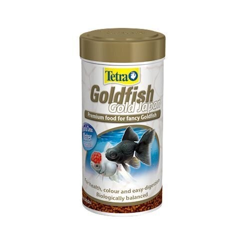 Kalatoit Tetra Goldfish Gold Japan, 250 ml цена и информация | Toit kaladele | kaup24.ee