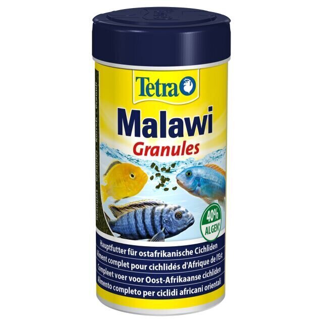 Toit kaladele Tetra Malawi Granules, 250 ml цена и информация | Toit kaladele | kaup24.ee