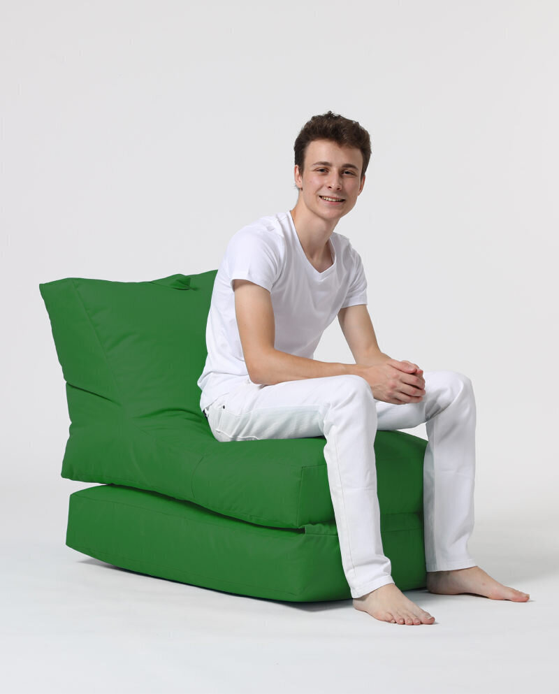 Kott-tool Siesta Sofa Bed Pouf, roheline hind ja info | Kott-toolid, tumbad, järid | kaup24.ee