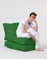 Kott-tool Siesta Sofa Bed Pouf, roheline hind ja info | Kott-toolid, tumbad, järid | kaup24.ee