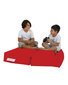 Kott-tool Kids Double Seat Pouf, punane hind ja info | Kott-toolid, tumbad, järid | kaup24.ee