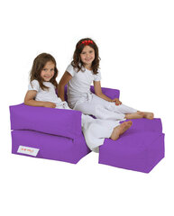 Kott-tool Kids Double Seat Pouf, lilla hind ja info | Kott-toolid, tumbad, järid | kaup24.ee